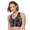 Black, variant on Rhonda Shear Tie-Dye Seamless Bra