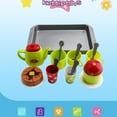 thumbnail image 3 of Pretend Play Tea Set Learning Cookware Playset Indoor Toys for Kid Educational, 3 of 7