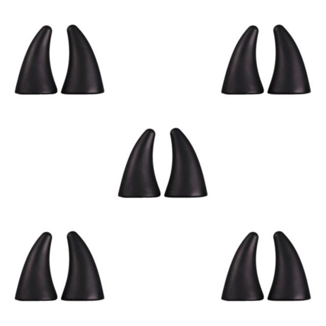 maskred 2pack/lot Stand Out On Road With Stylish Car Sticker Easy To Install black 5Set