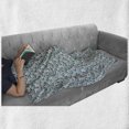 thumbnail image 5 of Pastel Soft Flannel Fleece Blanket, Continuous Soft Tones Abstract Romantic Flower Summer Blossoms Illustration, Cozy Plush for Indoor and Outdoor Use, 50" x 70", Rose and Cadet Blue, by Ambesonne, 5 of 5