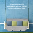 thumbnail image 2 of OULII 1Pack Dust Proof Waterproof Swing Cover for Garden Swing 150X50CM, 2 of 2