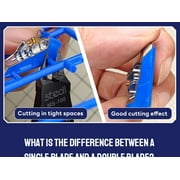 stedi 4.7-inch Model Nipper, with Sharp Thin Blade and Blade Case Plastic Model Tools, Sprue Cutter for Gundam Building Repairing and Fixing, Black