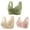 Army Green#3, variant on Utoimkio Front Closure Wireless Bras for Women 3 Pack Comfort Full Coverage Bras for Women No Underwire Everyday Bras