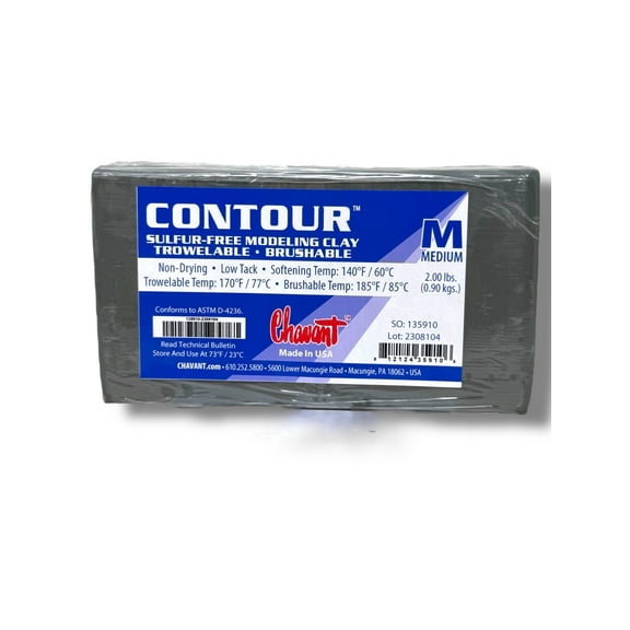 Chavant - Contour Clay - Medium (Monumelt) 2 lbs ( 1 Unit )