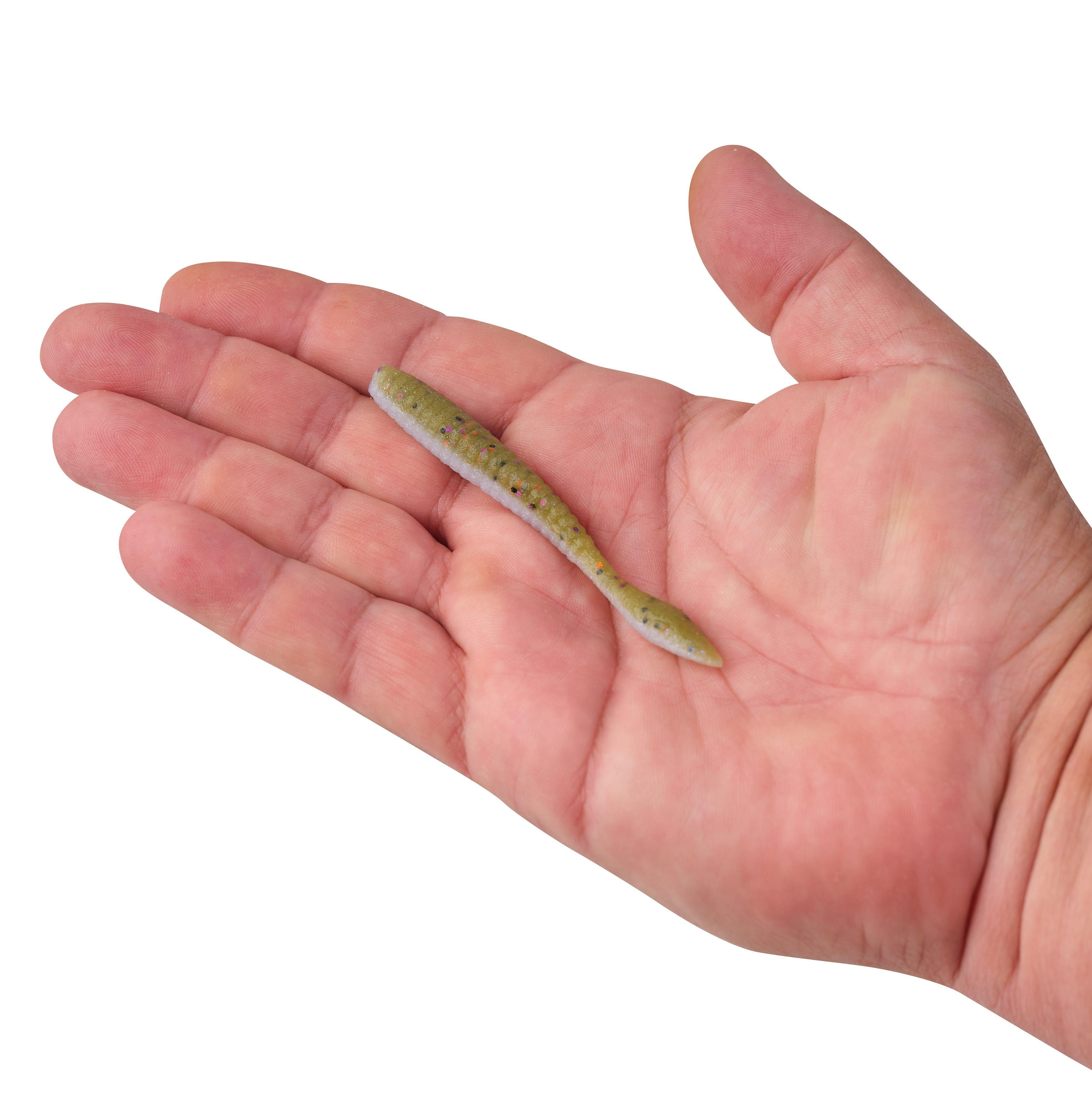 Berkley PowerBait MaxScent Flat Worm 3.6in Gobyashi Fishing Bait