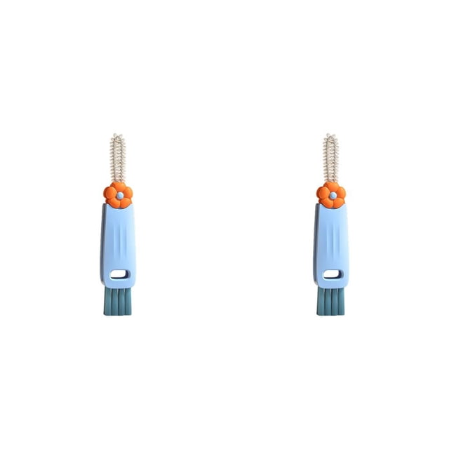 Yuarrent Tapa de botella 3 en 1, cubierta de cepillo, ranura de limpieza, tapa de vidrio de cocina portátil, depurador de pezones, giratorio, Type1 NO1 Yuarrent CBP442243