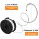 thumbnail image 2 of Carrete de hilo para cortabordes Black and Decker STC1820 STC1820cm STC1840 STC1840epc, 2 of 6