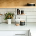 thumbnail image 2 of Better Houseware 186.9 Clear Stackable Shelf, 2 of 5