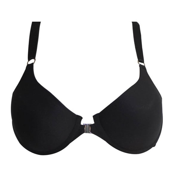 Brasier Bras Jade Broche al Frente Negro Talla 36C