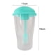 thumbnail image 5 of Taza portátil con tenedor - Recipiente de comida bajo en calorías para avena de cereales verde Ehuebsd Libre de BPA, 5 of 7