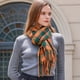 thumbnail image 2 of Bufanda para mujer, bufanda de invierno a cuadros, cálida y acogedora, chal de gran tamaño, bufandas de invierno para mujer, bufanda de invierno con tacto de cachemira, 2 of 5
