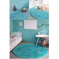 thumbnail image 2 of Fluffy Round Rug Carpets For R Faux Fur Rugs Kids P Rugs For Bed Shaggy Area Rug Mats, 2 of 2