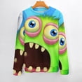 thumbnail image 2 of My Singing Monsters Unisex Sweater Long Sleeve Fall Casual Crewneck Tops Pullover Active Streetwear Fashion Sweatshirt L, 2 of 6