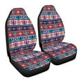 thumbnail image 7 of Jeiento Southwest Aztec Car Seat Covers for Women Men Cactus Print Universal Bucket Front Seats Protector Accessory Fits for Car,SUV,Sedan,Truck,2PCs Set, 7 of 7