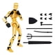 thumbnail image 1 of Figura T13 Ampliada Likrtyny 20 Cm Impresa en 3D Oro, 1 of 9