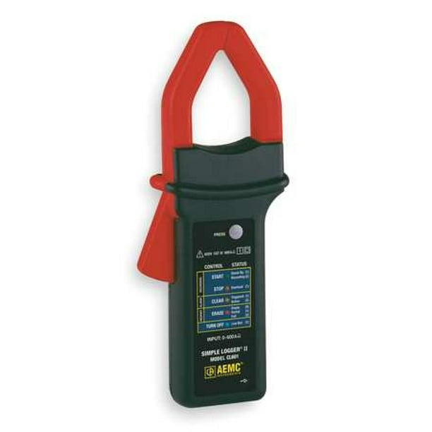AEMC CL601 Clamp On AC Current Logger,0 to 600 A