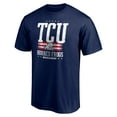 thumbnail image 2 of Men's Navy TCU Horned Frogs Americana T-Shirt, 2 of 3