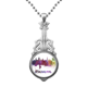 thumbnail image 1 of Manama Bahrein Ciudad acuarela Colgante Joyería Música Guitarra Torque Star Moon Unbranded M, 1 of 3