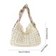 thumbnail image 3 of Bolso Casual Cuerpo Cruzado Boho Bolsas Trenzadas Mujeres Gran Capacidad Desgaste Resistida A Los Viajes Compra, 3 of 9