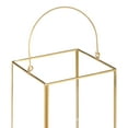 Better Homes & Gardens Large Gold Metal Lantern, Candle Holder