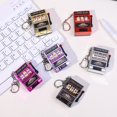 thumbnail image 3 of Mini máquina tragamonedas de juegos de azar, llaveros creativos, Arcade, fruta de bolsillo, Gadget de la suerte, juguete antiestrés, juegos divertidos, anillo de llavero, 3 of 4