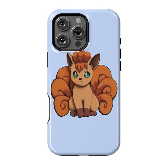 Vulpix Anime Fox Pokemon Fire Type Cute Creature Fan Art X2315 Phone Case Compatible with iPhone 17 16 15 14 13 12 11 Pro Max – Premium Protection