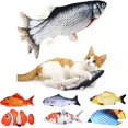 thumbnail image 7 of Chollius Electric Fish Toy with PP Cotton Filled, Cat Simulation Plush, 7 of 7