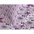 thumbnail image 4 of Ambesonne Butterfly Quilted Bedspread Set 3 Pcs, Purple Color Fauna, King Size, Purple White, 4 of 5