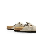 thumbnail image 3 of BURUDANI Women Cork-Footbed Arch-Support Clogs Mules Slip-On Comfort Slides Sandals for Everyday Wear, 3 of 6