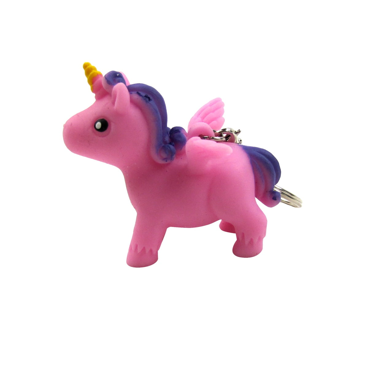 Novelty Squeeze And Poop Unicorn Key Chain Joke Gag Gift Prank Choose Your Color 