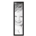 thumbnail image 2 of ArtToFrames 8" x 30" Black Picture Frame, 8x30 inch Black MDF Poster Frame (WOM-4102),  Pack, 2 of 8