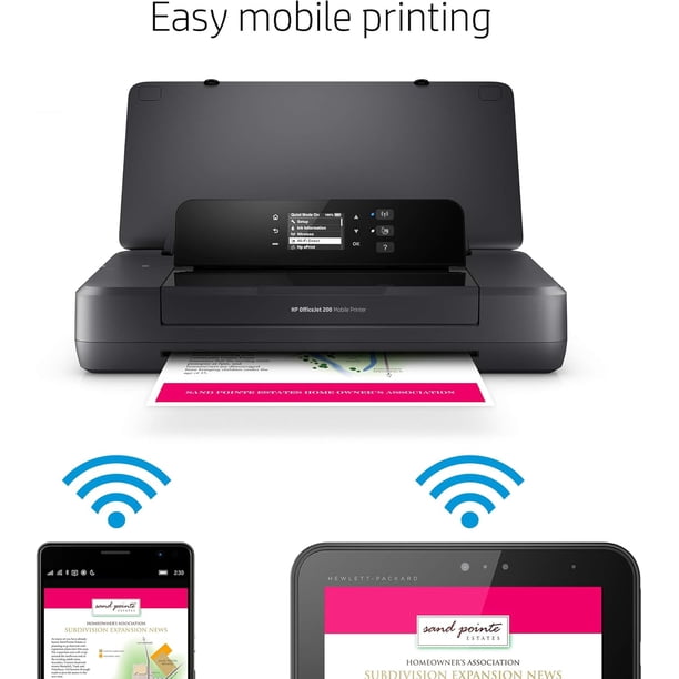 プリンター・複合機 HP OfficeJet 200 Mobile Printer HP Officejet 200 Mobile Printer - Walmart.ca