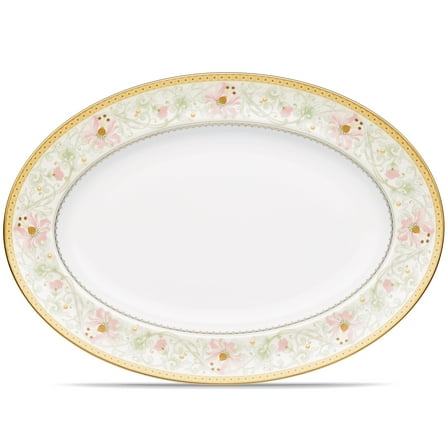 Noritake Blooming Splendor Large Oval Platter