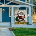 thumbnail image 7 of SKYSONIC Christmas Greetings from Santa Double Side Print Garden House Sports Flag 12x18 in Polyester Decorative Flag Banner for Outside House Flowerpot, 7 of 7