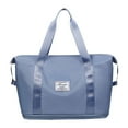 thumbnail image 2 of LACKUST New Nylon Crossbody Bag, Large Capacity, Multiple Compartments, Shoulder Style,Blue, 2 of 2