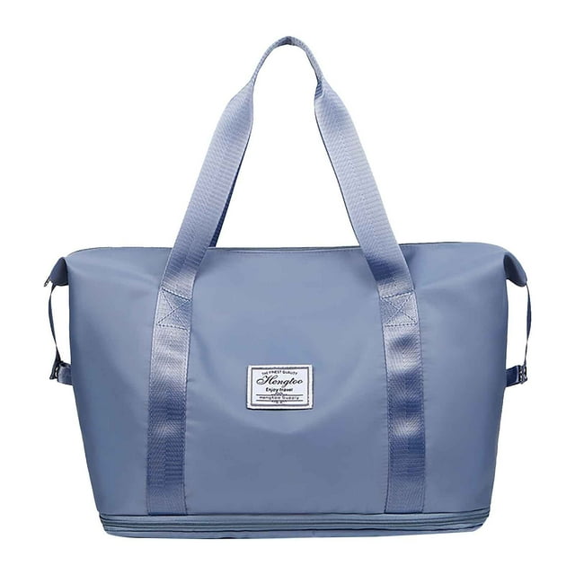 Fiudx Bolsa de Viaje, Versátil Bandolera de Nailon de Gran Capacidad, Diseño Multicompartimental Eficiente, Práctico Bolsillo con Separación para Artículos Húmedos y Secos, Esencial para Viajes Corto