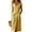 Yellow, variant on WAGUTH Women's Sleeveless Midi Shirt Dress Asymmetric Button-Front Dresses with Side Slit & Pockets for Summer Casual Wear