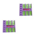 thumbnail image 1 of Organizador de bandejas de perforación sweethay Violeta estilo 2 2Conjunto, 1 of 6