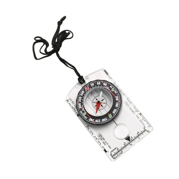 Orienteering Base Plate Compasses for Backpacking, Camping, Survival Navigation