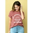thumbnail image 2 of I'm Not A Morning Person I Start Around Noon Women's Fashion Relaxed T-Shirt Tee Heather Rouge Small, 2 of 3