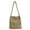 Khaki, variant on Straw Beach Bag Buckets Totes Handbag Shoulder Bag Tote Bag Women Summer Handbag