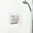 thumbnail image 2 of Better Living Products 71450 CLASSIC Distributeur de savon et de douche mural à 4 chambres, blanc, 2 of 5