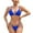 Blue, variant on qucoqpe Bikini Sets for Women Two Piece Swimsuit Beach Vacation Swimwear Fashion Cute Bathing Suit