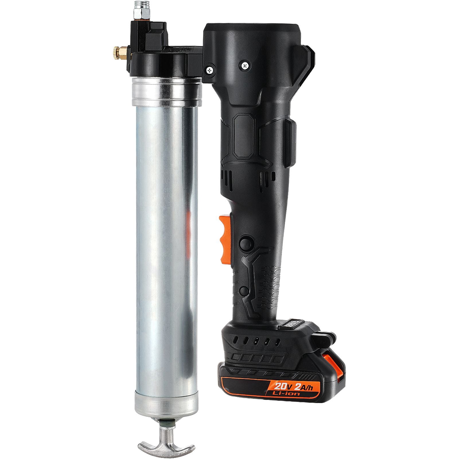 20V Cordless Grease Gun Kit with 10,000 PSI, 39-Inch Hose, 2 Batteries, Charger&Case - Professional High-Pressure Battery-Powered Lubrication Tool