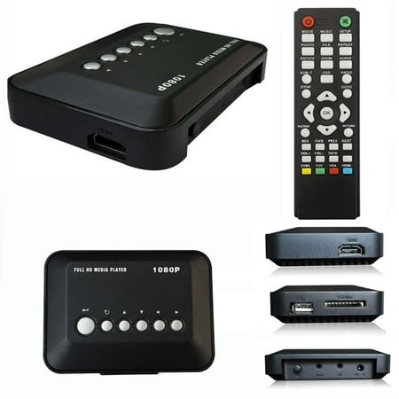 HD 1080P USB Hard Drive Upscaling Multi Media Player MKV AVI RMVB (Best Hard Drive Media Player For Tv)