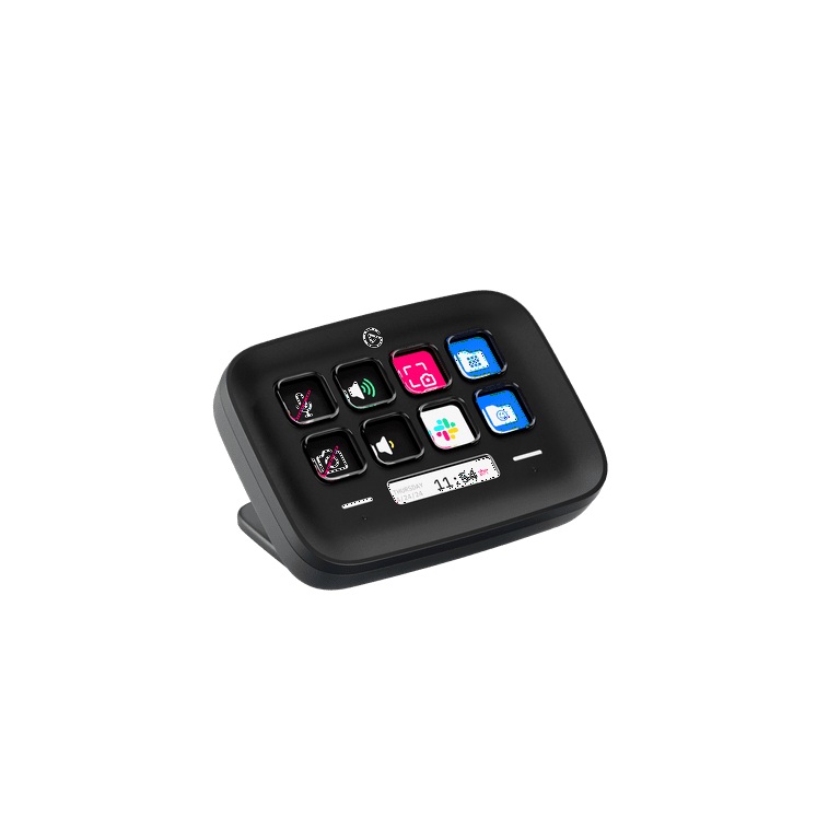 Elgato Stream Deck Neo (Black) – USB Productivity Controller, 8