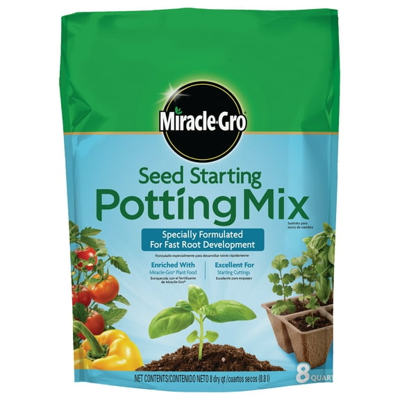 Miracle-Gro Seed Starting Potting Mix, 8 qt.