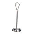 thumbnail image 2 of Abbracc Support de Numéro de Table en Acier Inoxydable pour Hôtel Doré Argenté 20cm, 2 of 8