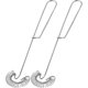 thumbnail image 1 of Juego de 2 batidores en espiral de acero inoxidable para cocina, 1 of 5
