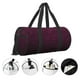 thumbnail image 3 of Easygdp Dark Purple Glitter Bolsa de Viaje, Bolsa de Mano, Bolsa de Gimnasio, Bolsa de Equipaje para Viaje, 3 of 6